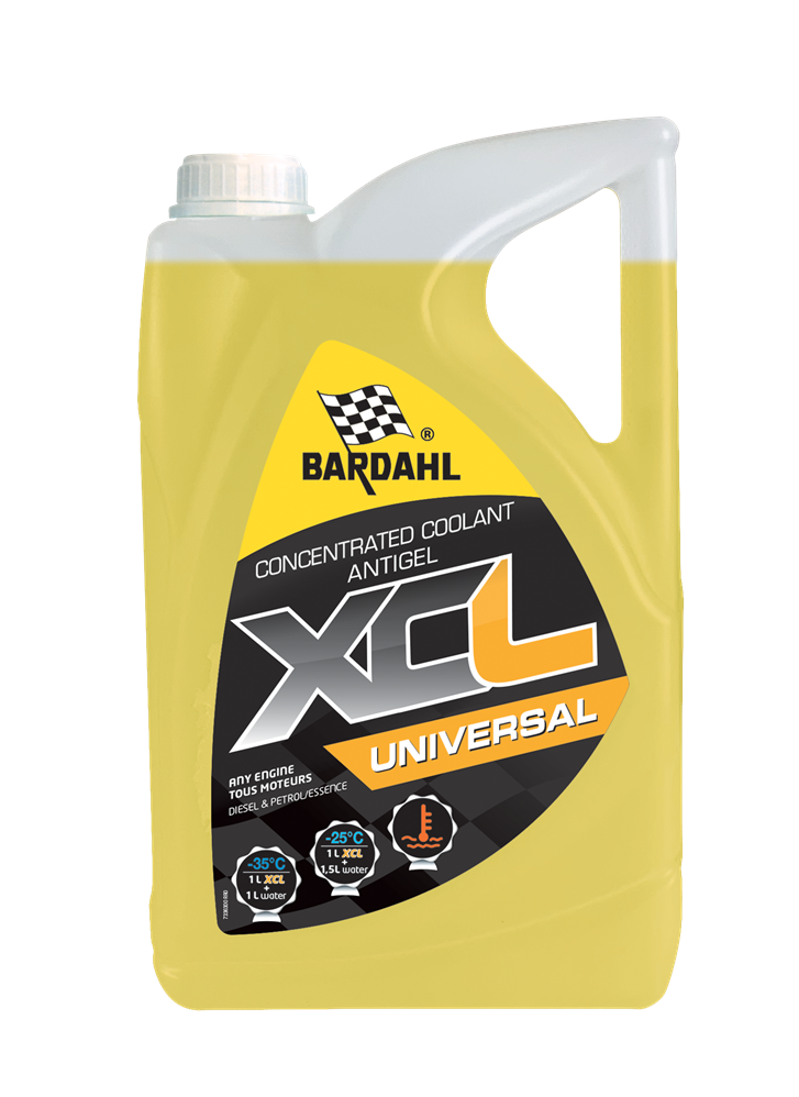 Bardahl XCL universal concentrated coolant - 5L