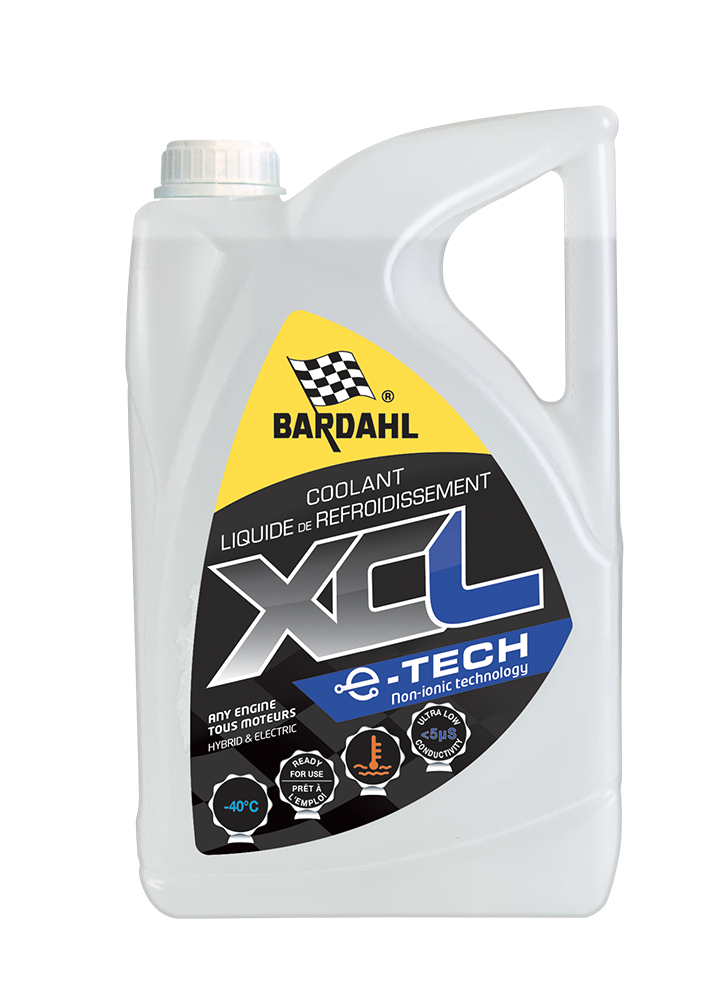 BARDAHL | Liquide de Refroidissement XCL E-TECH pour Vhicules lectriques  et Piles  Combustible, 5 Litres