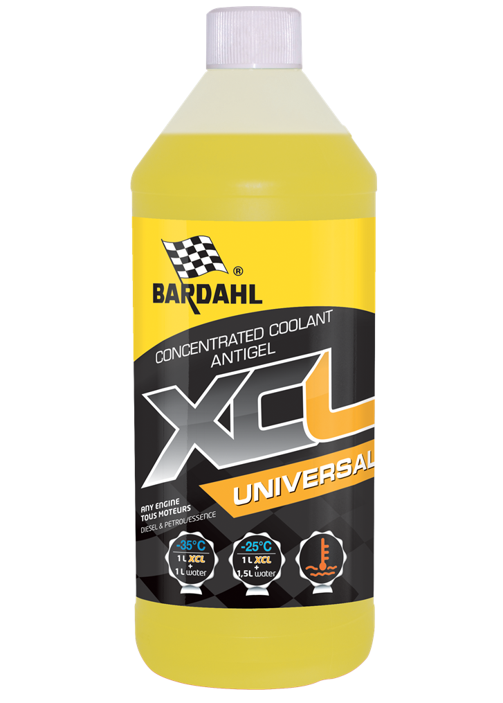 Bardahl XCL universal concentrated coolant - 1L