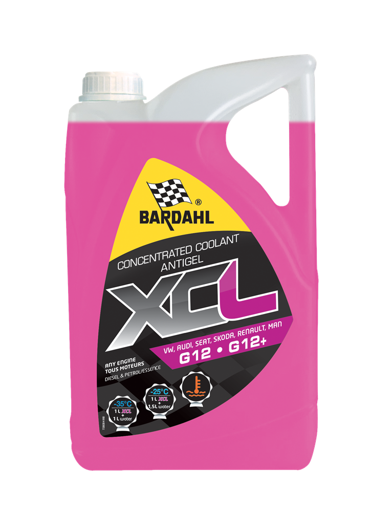 Bardahl XCL G12/G12+ concentrated coolant - 5L