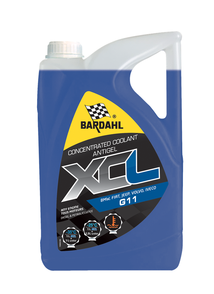 Bardahl XCL G11 concentrated coolant - 5L